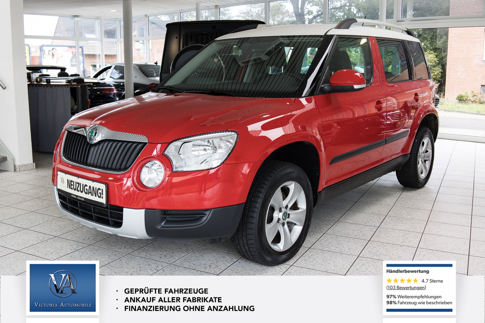 Skoda Yeti 2 0 TDI Ambition Plus Edition Gebraucht Kaufen In Duisburg