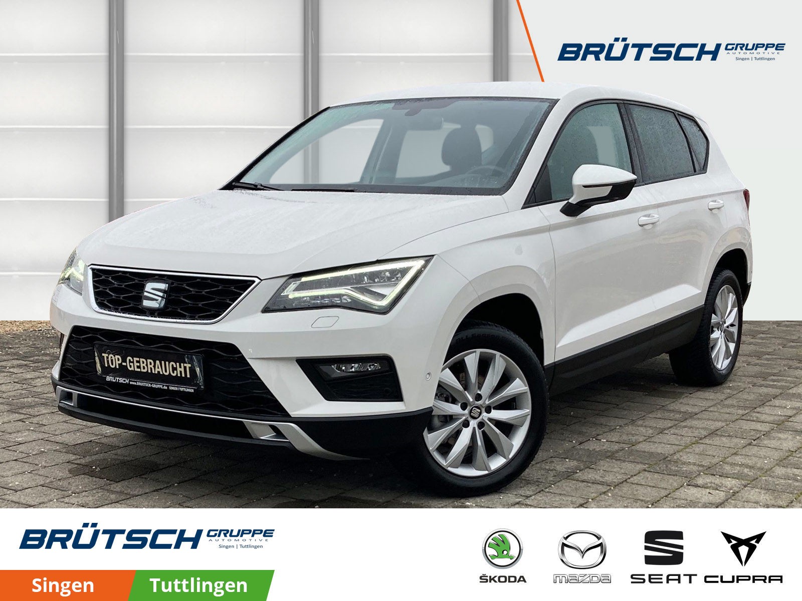 Seat Ateca Style Tsi Act Dsg Led Navi Sitzheizung Gebraucht