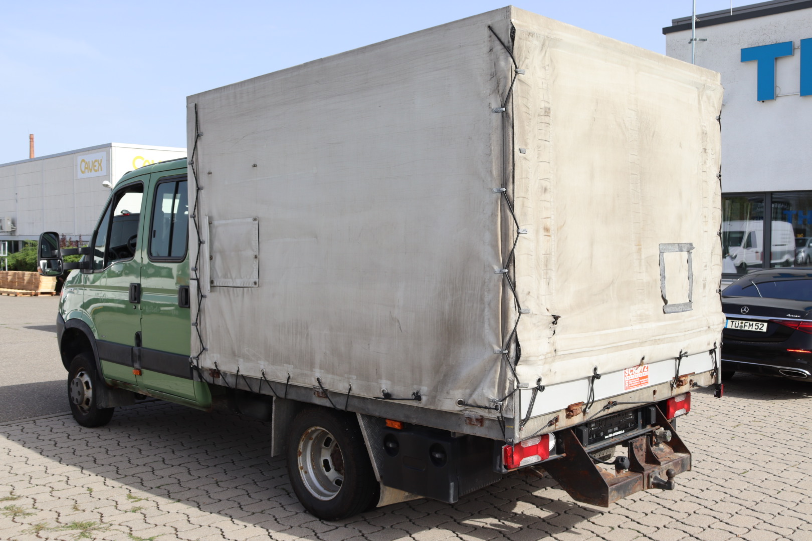 Daumennagel 7 - Iveco Daily 35C18 Doka Pritsche Plane 4x4 ALLRAD