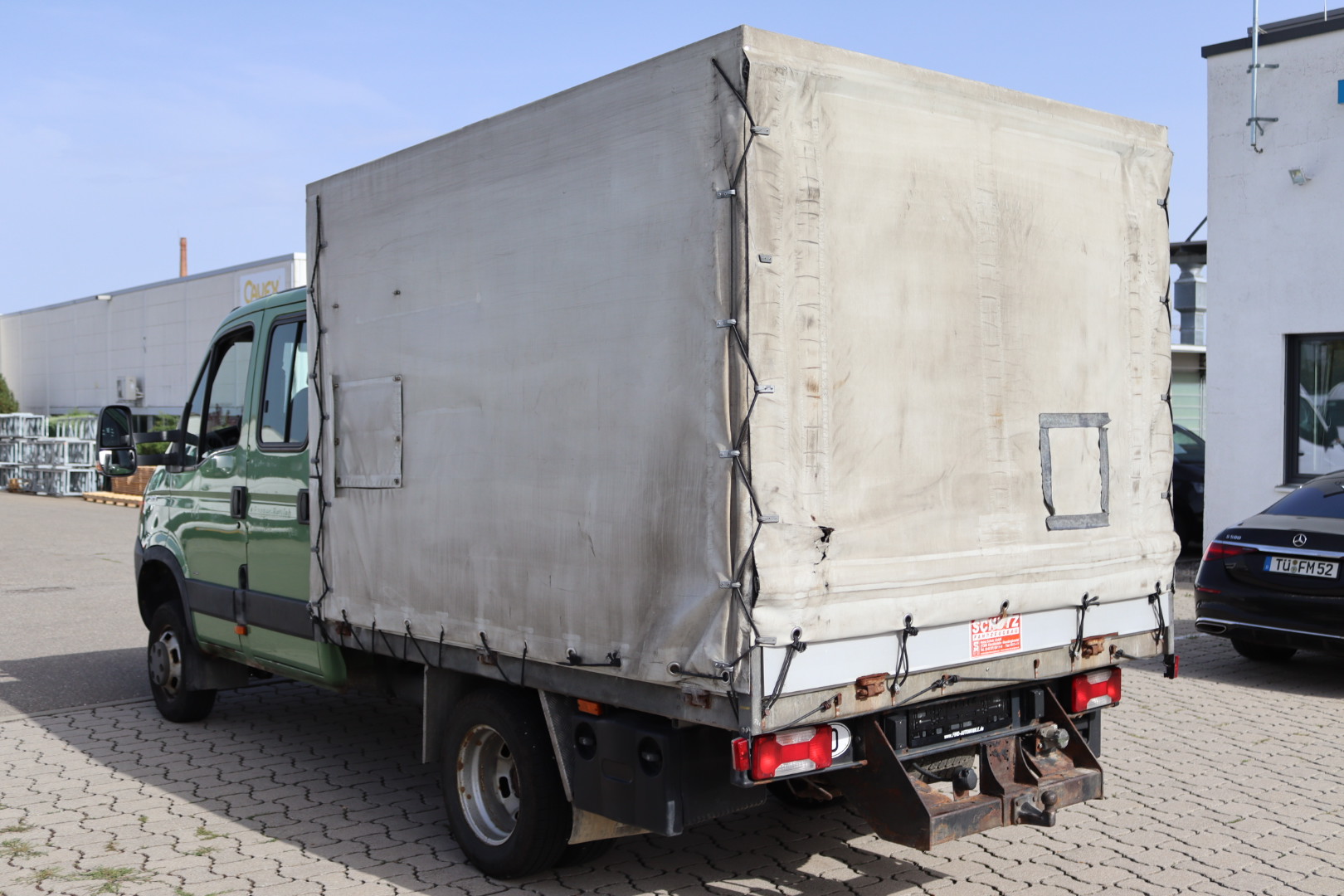 Daumennagel 10 - Iveco Daily 35C18 Doka Pritsche Plane 4x4 ALLRAD