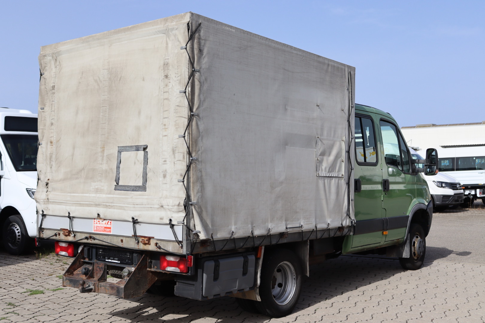 Daumennagel 13 - Iveco Daily 35C18 Doka Pritsche Plane 4x4 ALLRAD