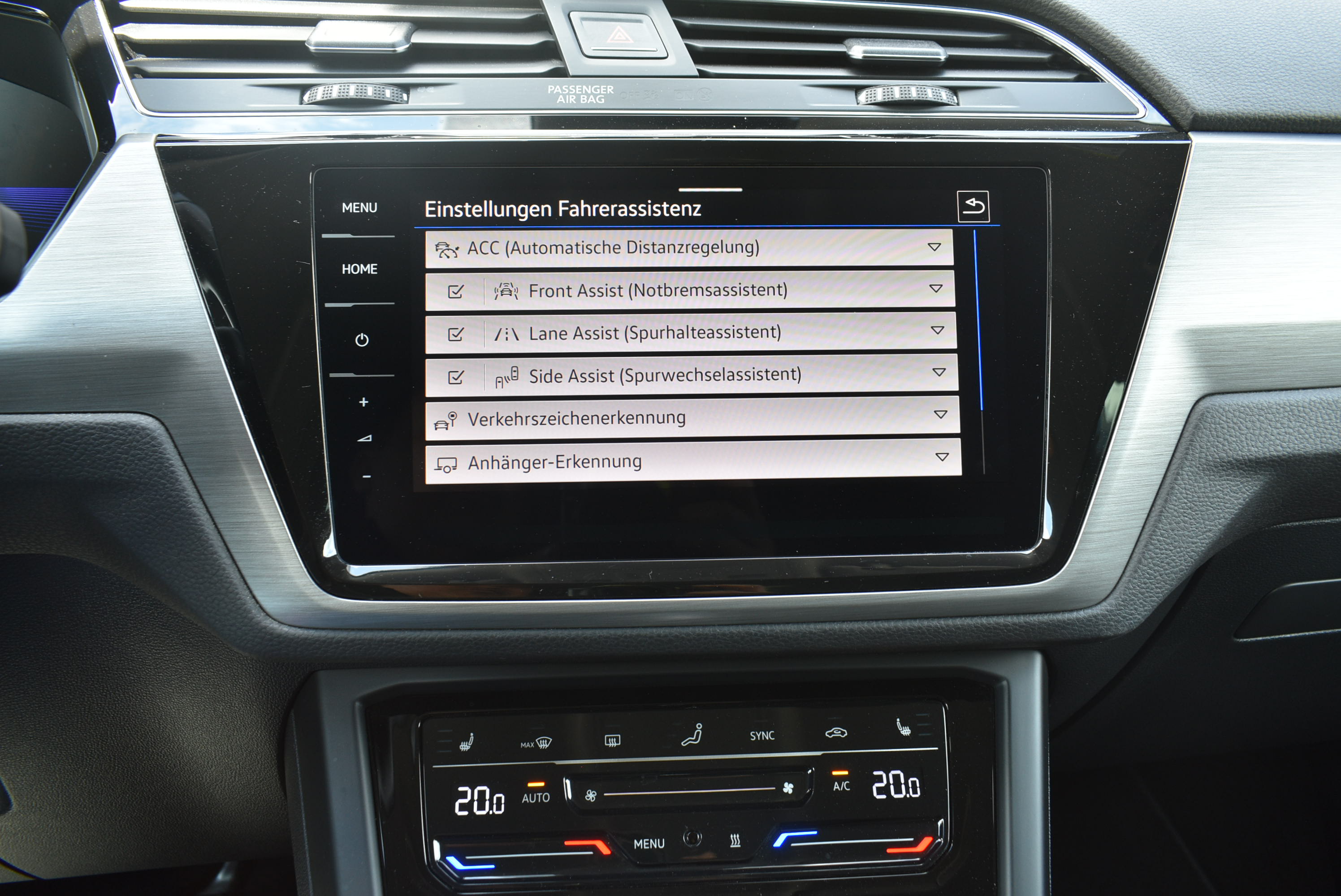 Daumennagel 30 - Volkswagen TOURAN COMFORT/ DIG.C/STAND/7SITZ/RFK/APP/LED/ACC/AHK