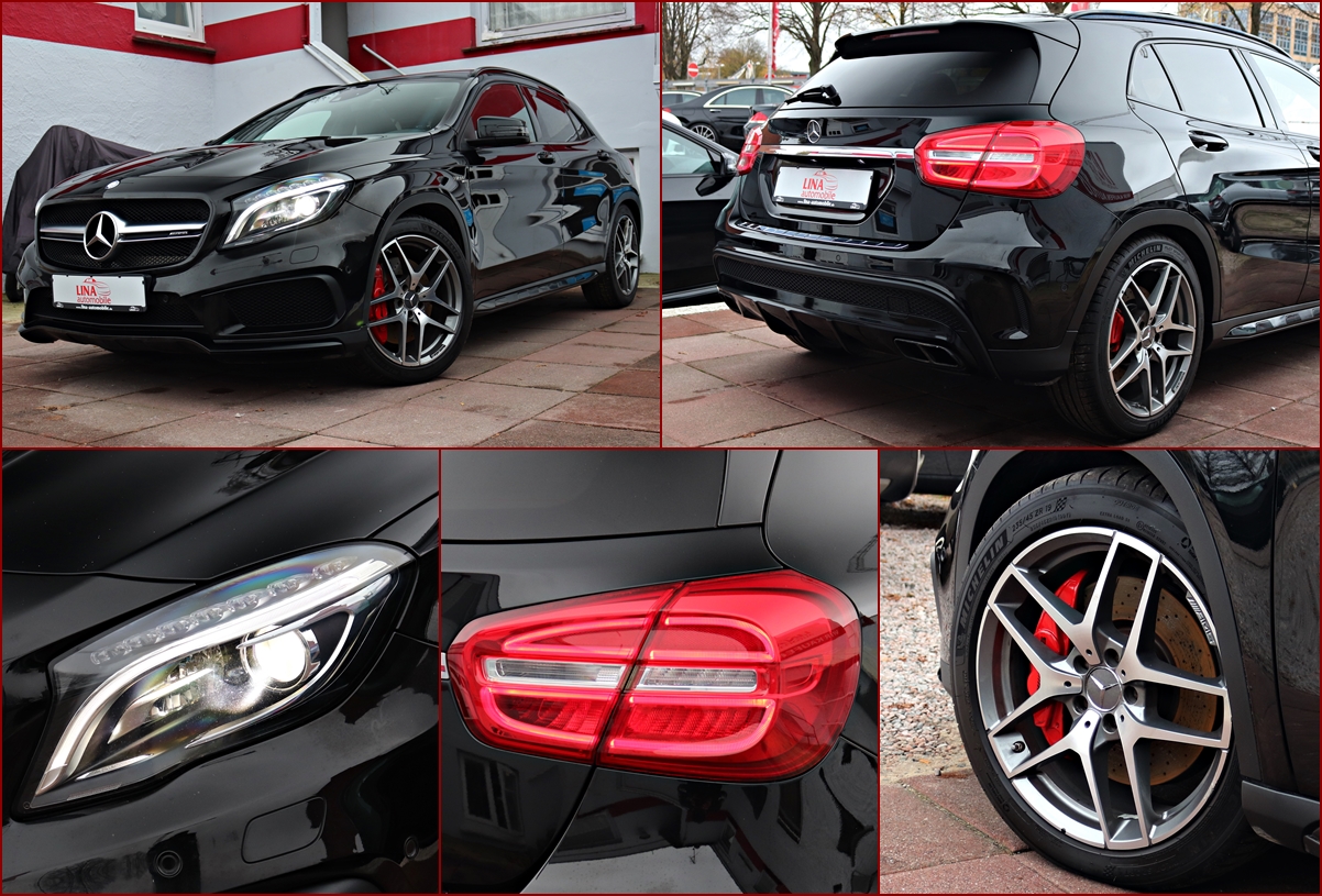Daumennagel 14 - Mercedes-Benz GLA 45 AMG 4MATIC Panoram Kamera H&K Memory