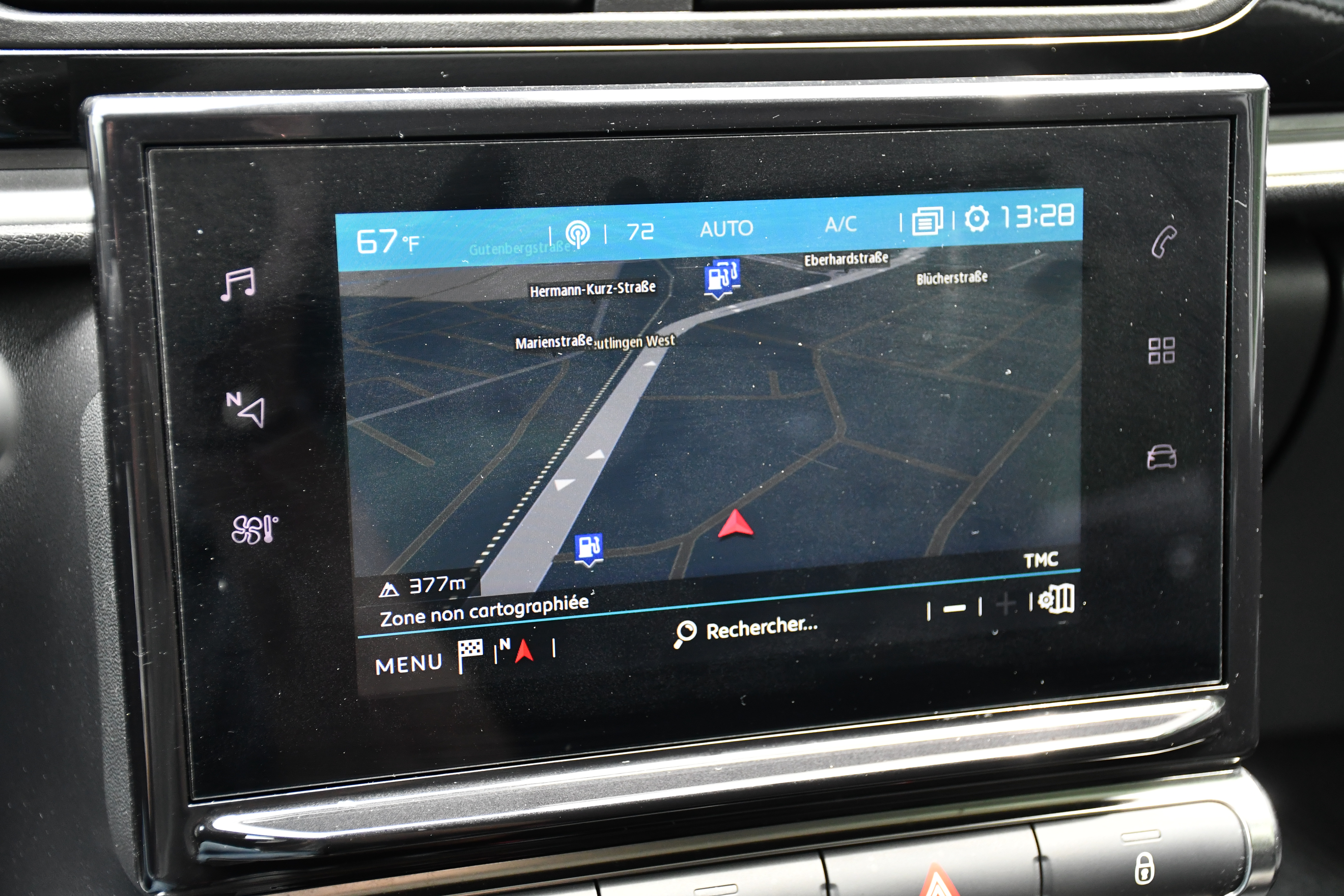 Daumennagel 12 - Citroën C3 Shine Navi CarPlay Kamera