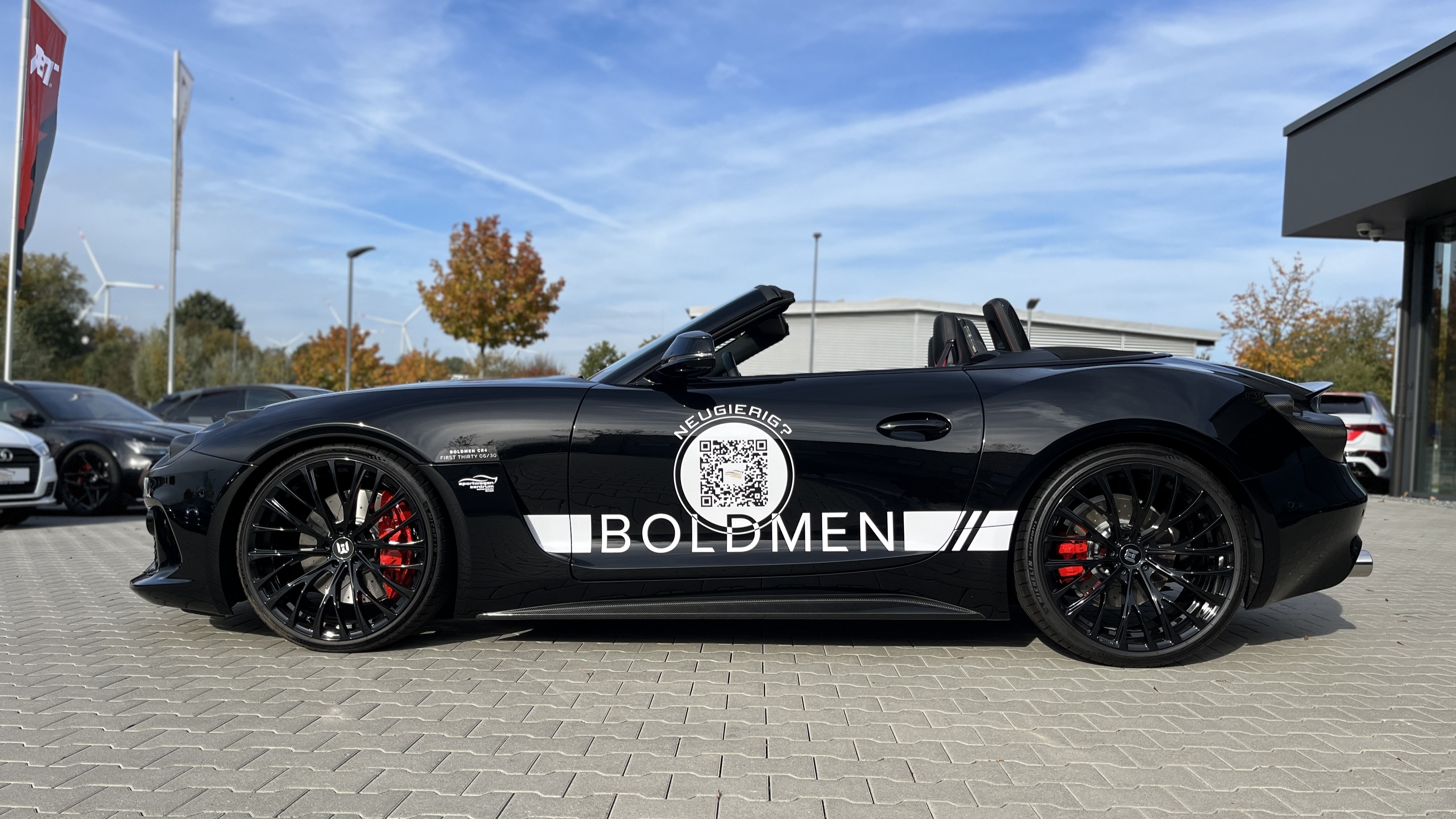 Daumennagel 8 - Boldmen CR 4S 08/30 Limited signed by Wiesmann