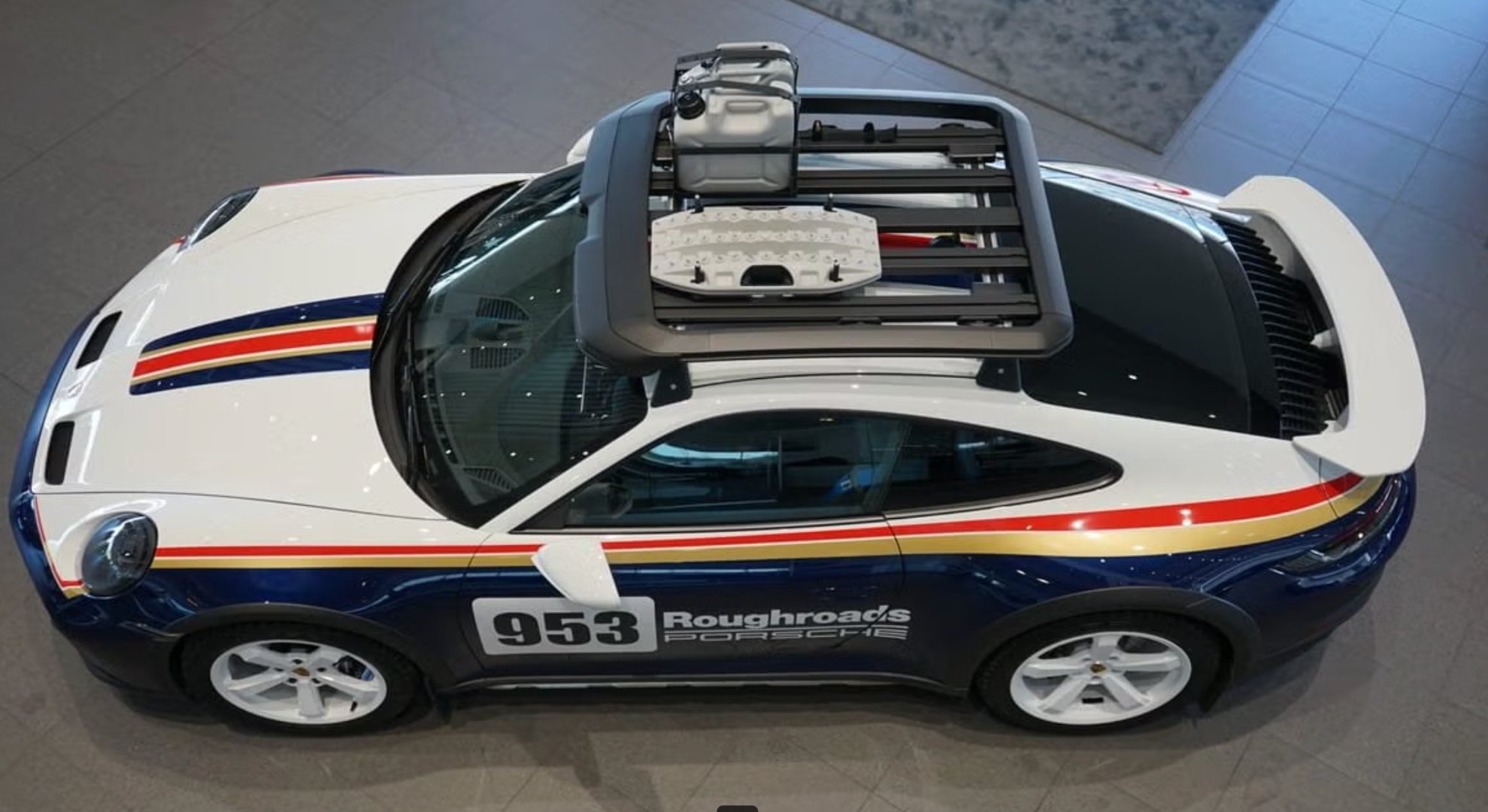 Daumennagel 7 - Porsche 911 Dakar