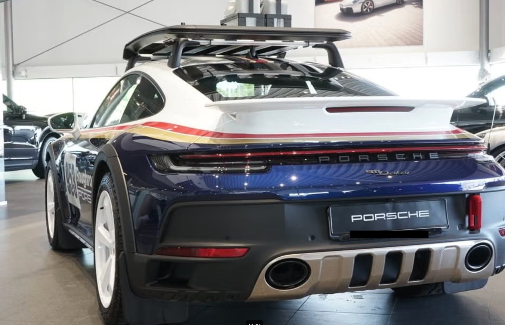 Daumennagel 8 - Porsche 911 Dakar