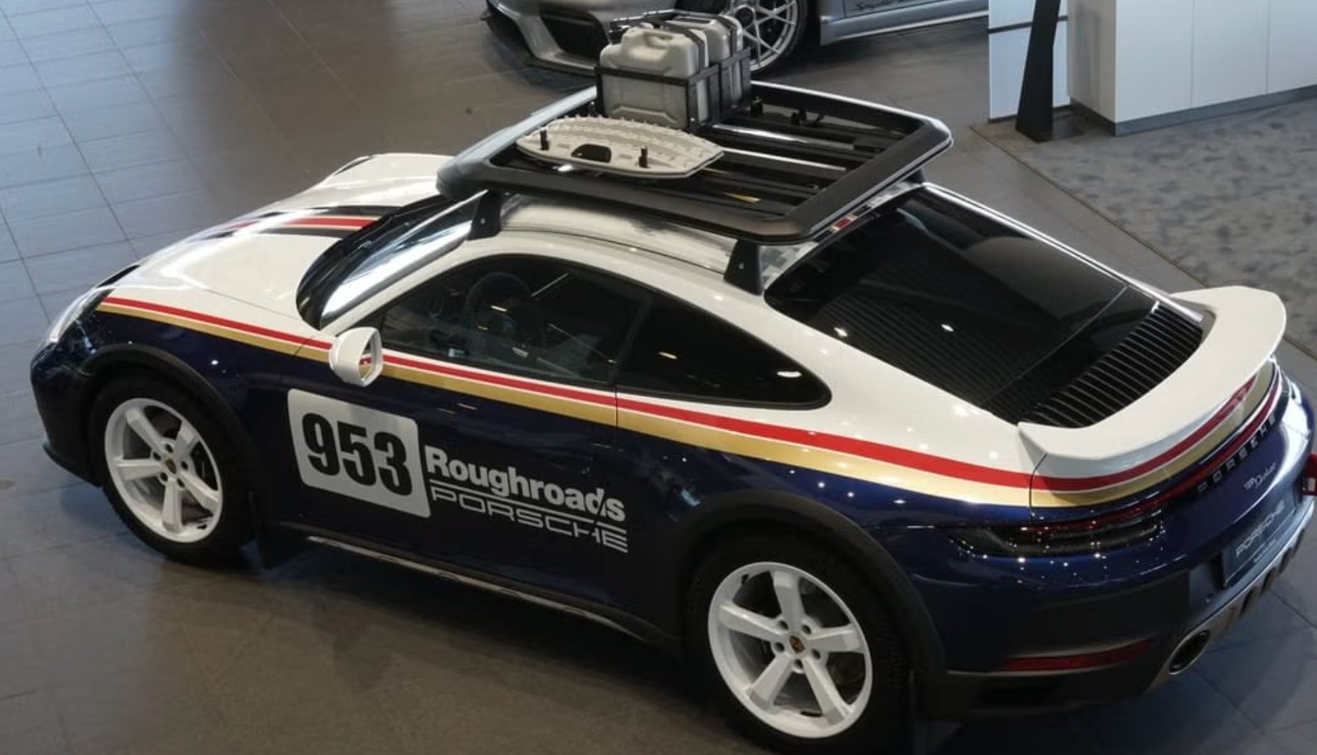Daumennagel 9 - Porsche 911 Dakar