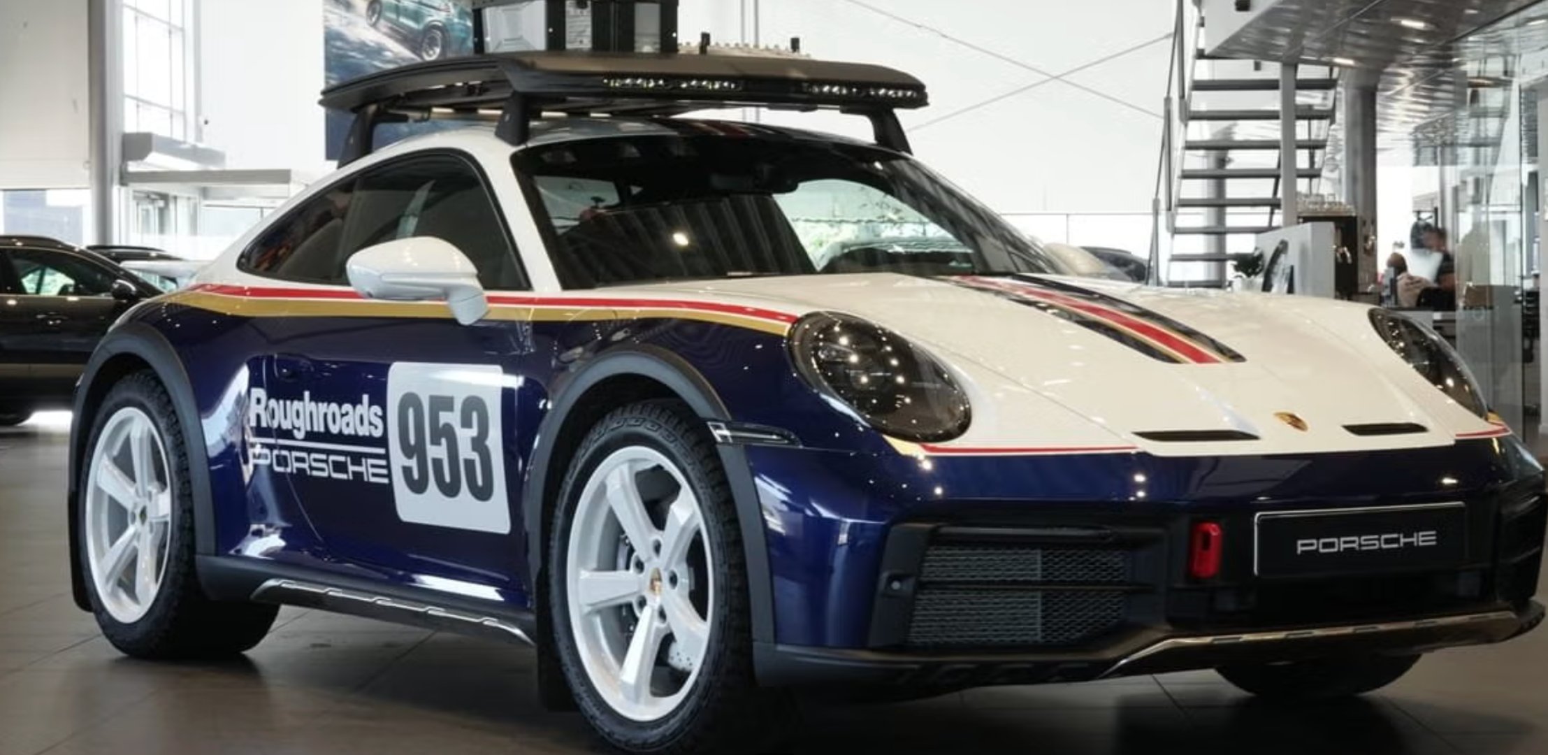 Daumennagel 13 - Porsche 911 Dakar