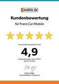Daumennagel 10 - Ford Transit Custom Kasten 300 L2/Standheizung/PDC