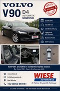 Daumennagel 1 - Volvo V90 Kombi Leder, Memory, LED Momentum