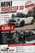 Daumennagel 1 - MINI Cooper SD Roadster 2. Hand, Xenon, el.Verdeck