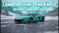 Daumennagel 1 - Lamborghini Temerario Delivery 02/26 ALLEGGERITA PACKAGE WORLDWIDE SHIPPING LIFT SONUS