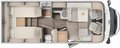 Daumennagel 18 - Carado T 447 MESSE-CSD-AKTION!!! Hubbett/ pro+ Paket /Markise /TV Paket