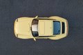 Daumennagel 50 - Porsche 911/993 Carrera 4S  pastellgelb 26.225km German car