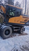 Daumennagel 7 - Hyundai  HW 140 4X4 Mobilbagger Netto