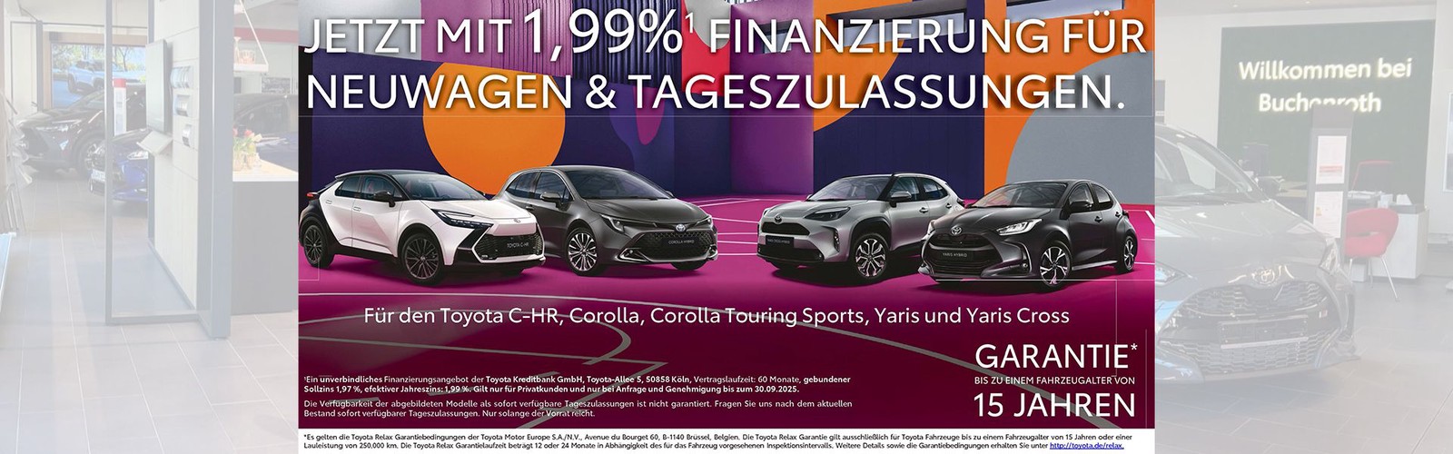 West-Garage Heinz Buchenroth | Toyota Autohaus bei Stuttgart