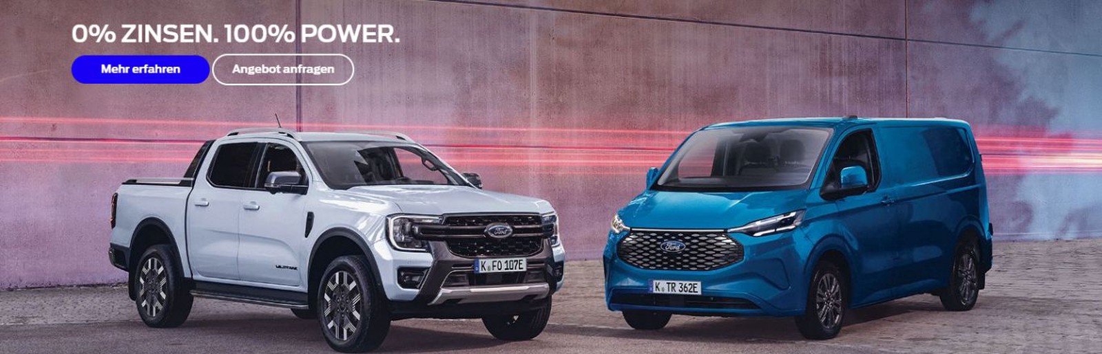 0% ZINSEN. NEUER ANTRIEB