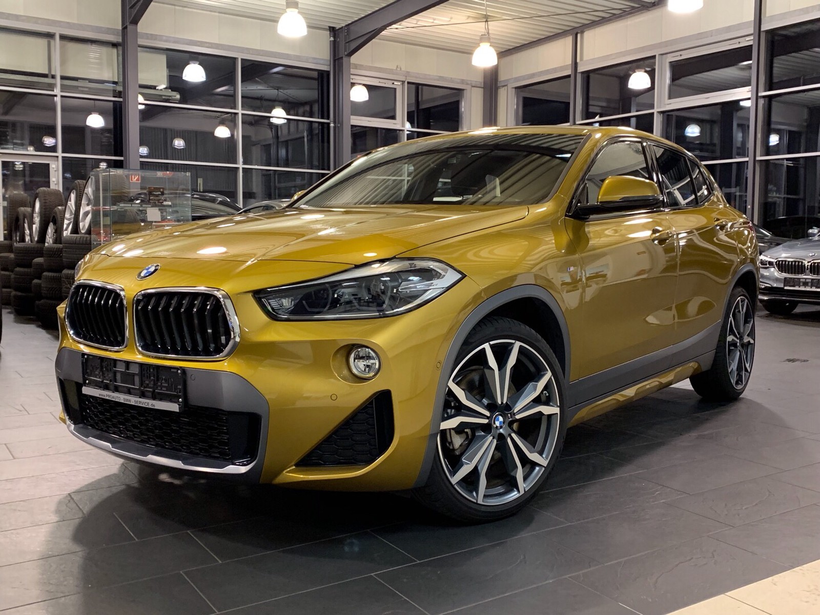 BMW X2 xDrive20d M Sport X HeadUp LED Navi 20 ALU Panorama PDC Year