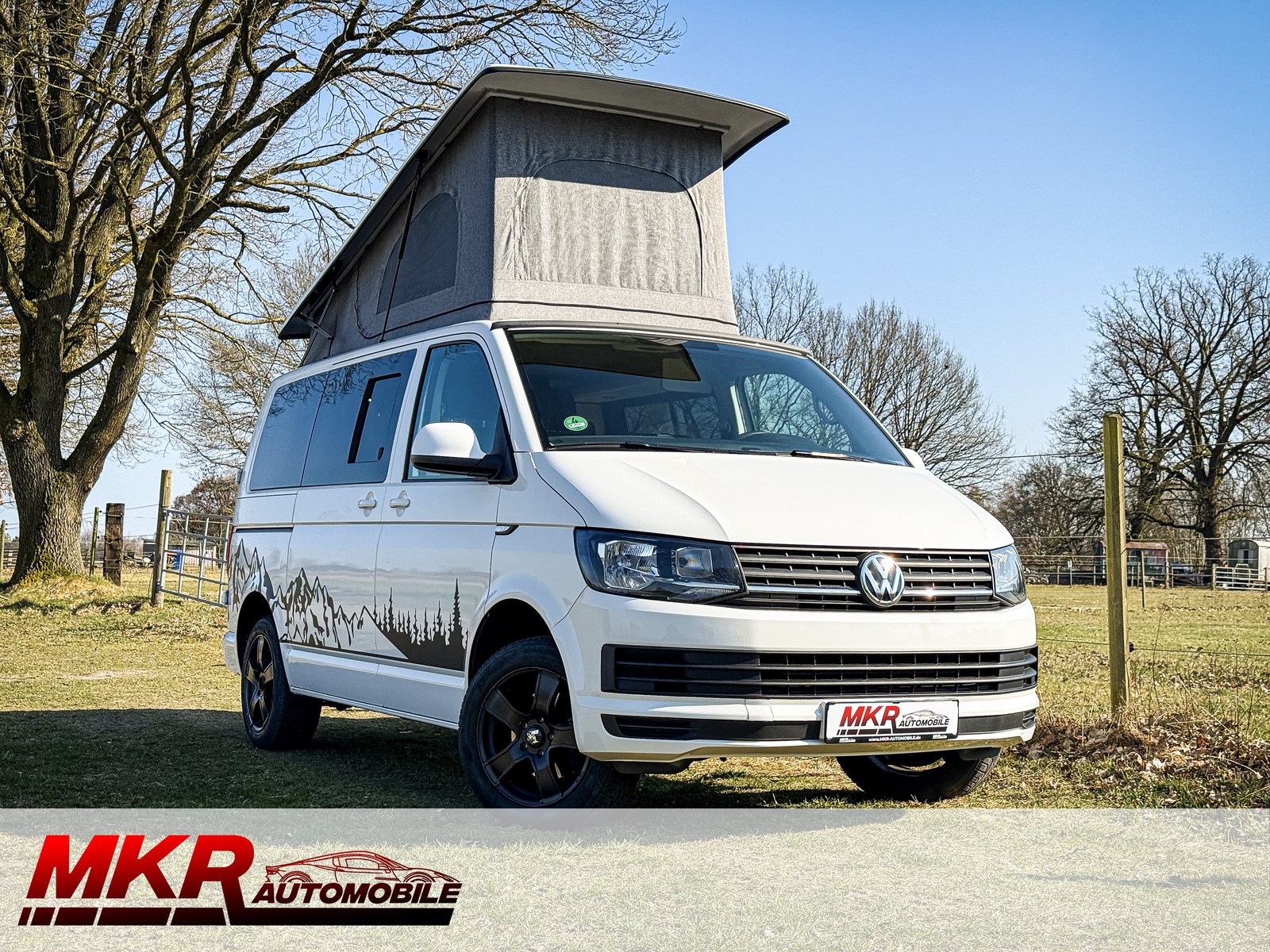 Volkswagen T6 150PS DSG Camper WoMo Caravan Aufstelldach Klima Küche