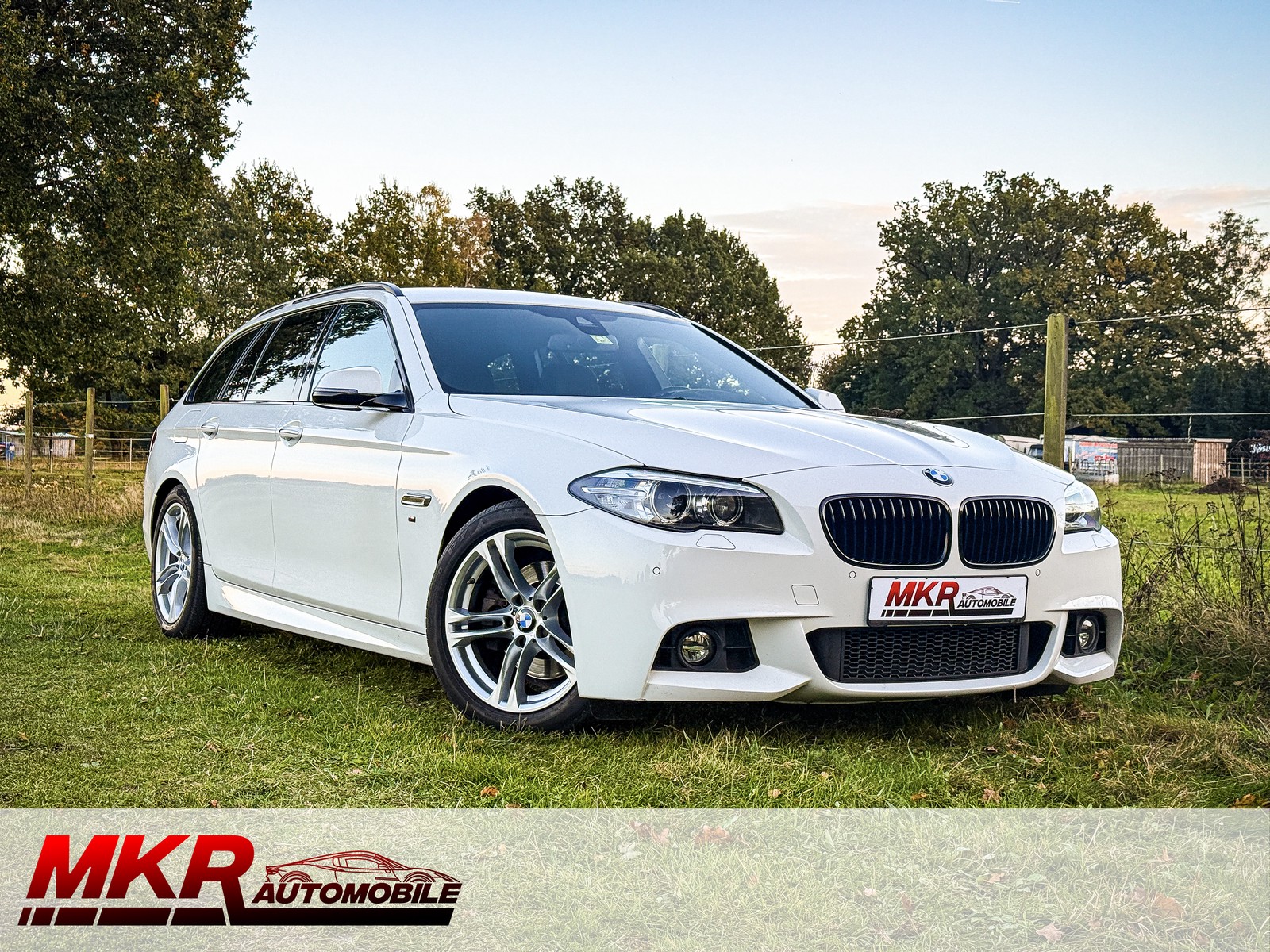 BMW 520d M-Paket Xenon Vollleder Head-Up Memory SHZ