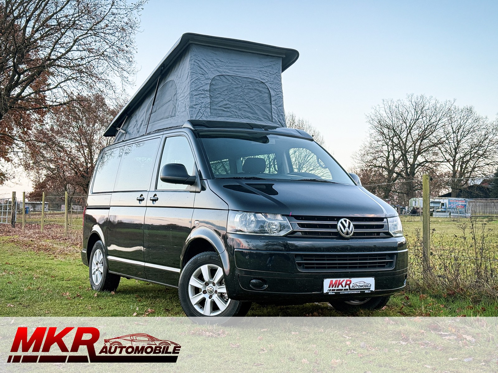 Volkswagen T5 California Comfortline Tempomat StHz Aufstelldach Bett