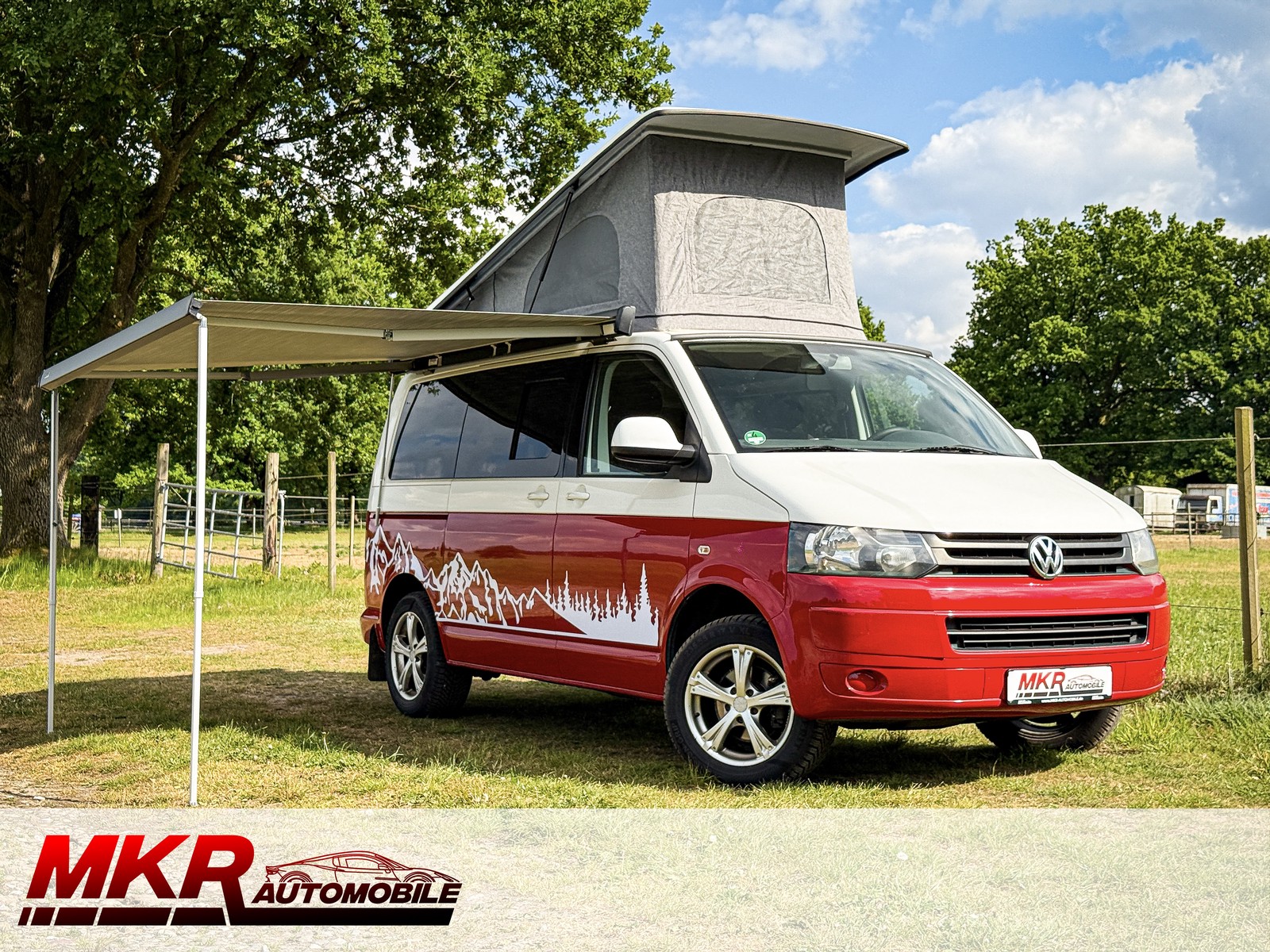 Volkswagen T5 140PS DSG Camper WoMo Caravan Aufstelldach Klima Küche