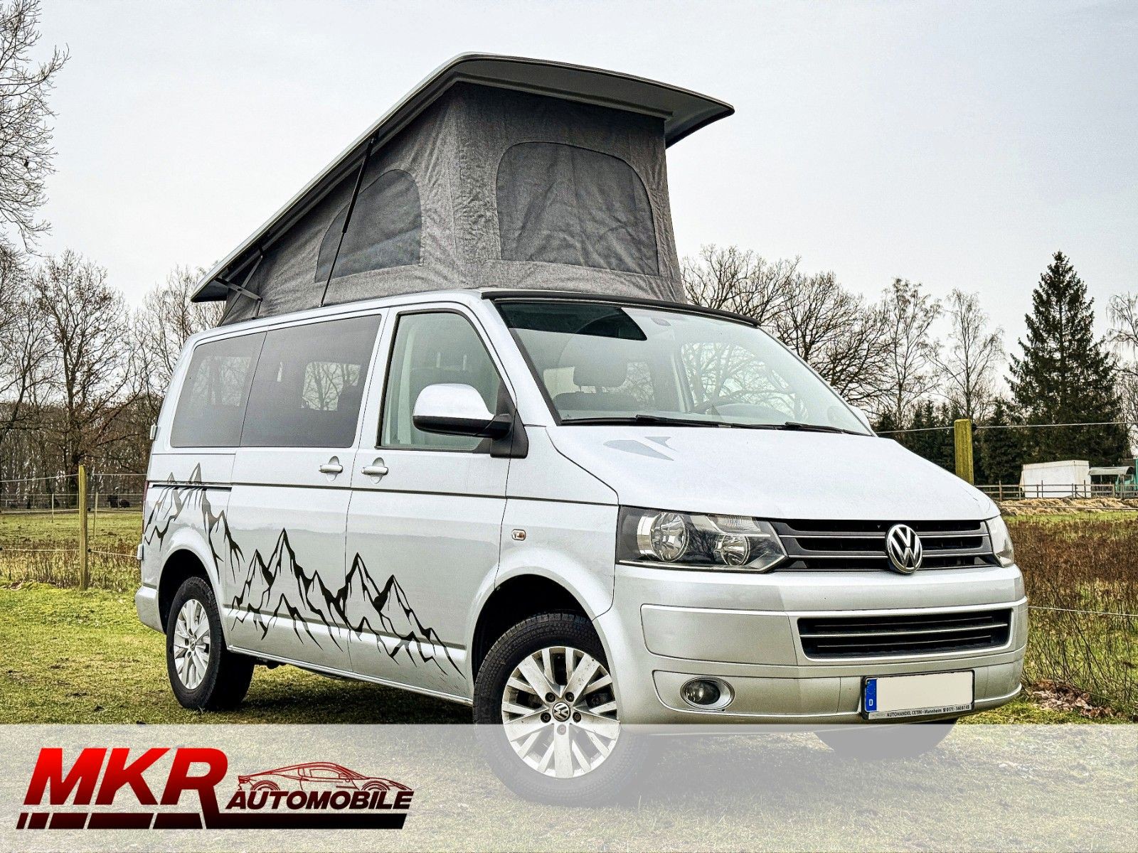 Volkswagen T5 Transporter 140PS DSG Camper Aufstelldach Küche Tempomat