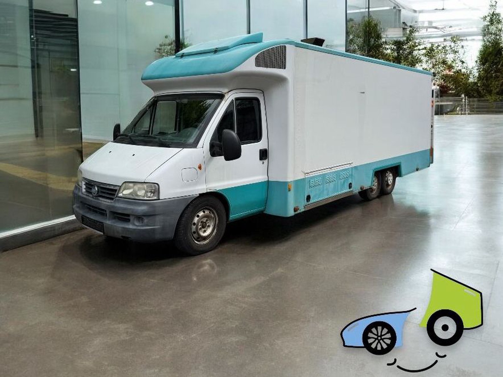 Fiat Ducato 2.3JTD Verkaufswagen/Kühltheke/Abzug