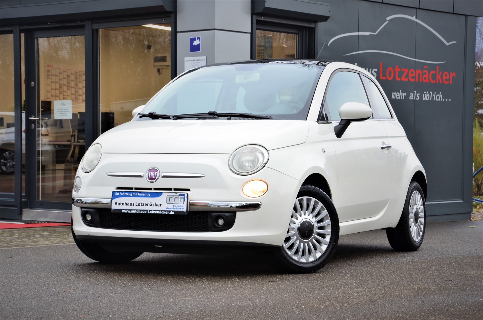 Fiat 500 Lounge Pano Klima Garantie 8-Fach