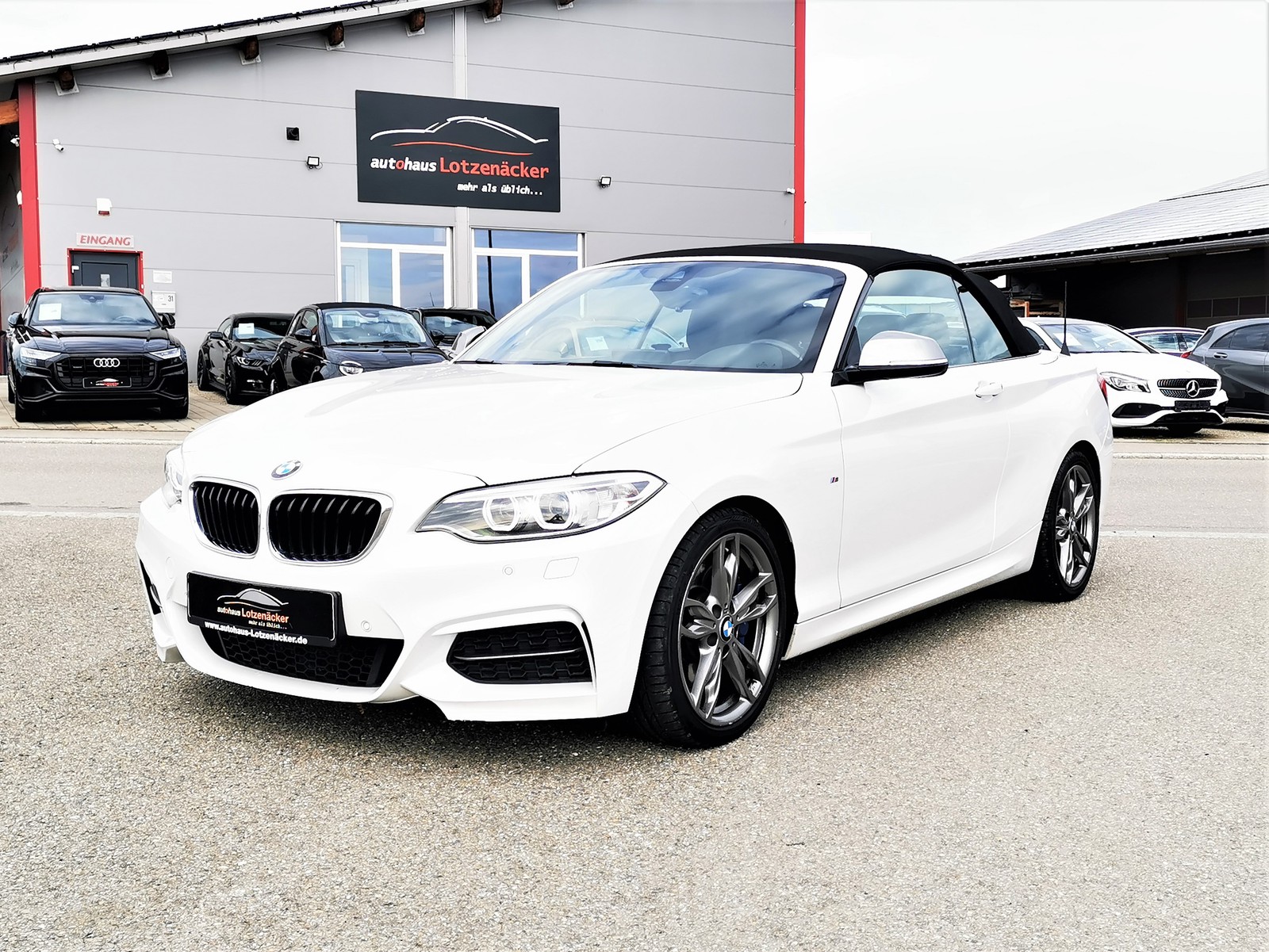 BMW M240i xDrive Cabrio 1.HAND|H&K|LEDER|NAVI|KAM|KEYLESS