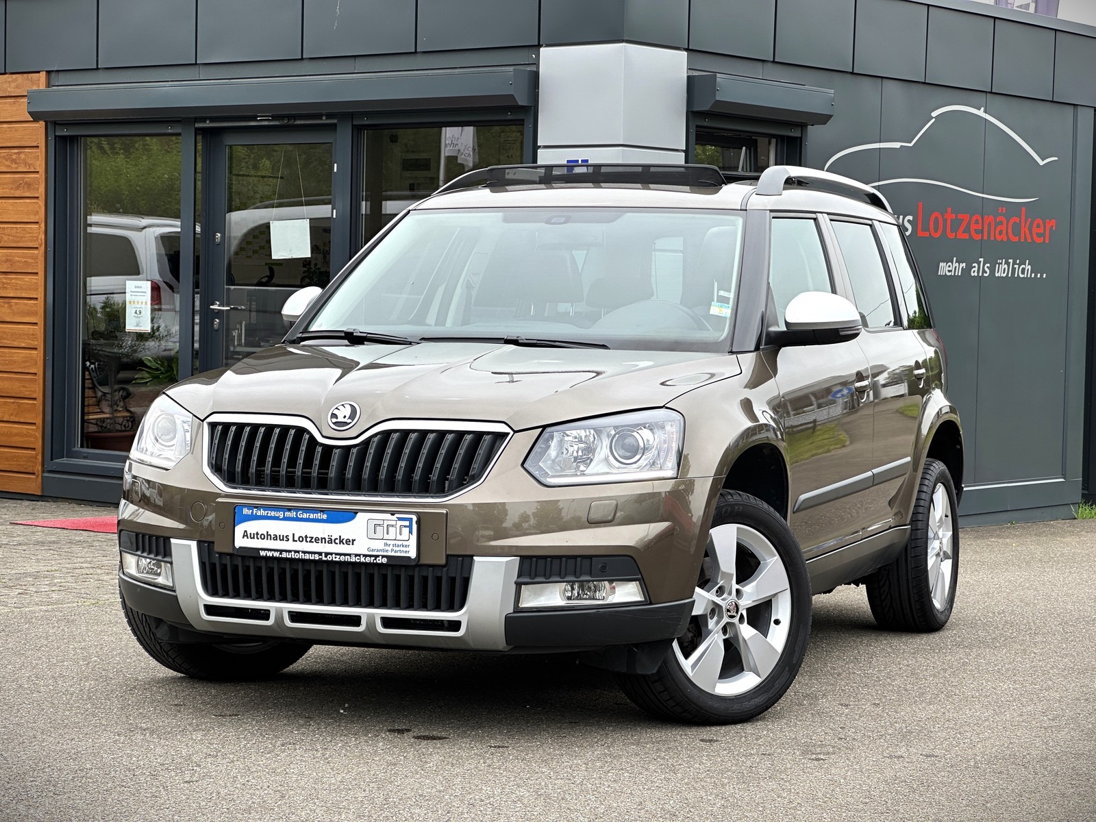 Skoda Yeti Elegance 2,0 TDI Outdoor 4x4 abn. AHK