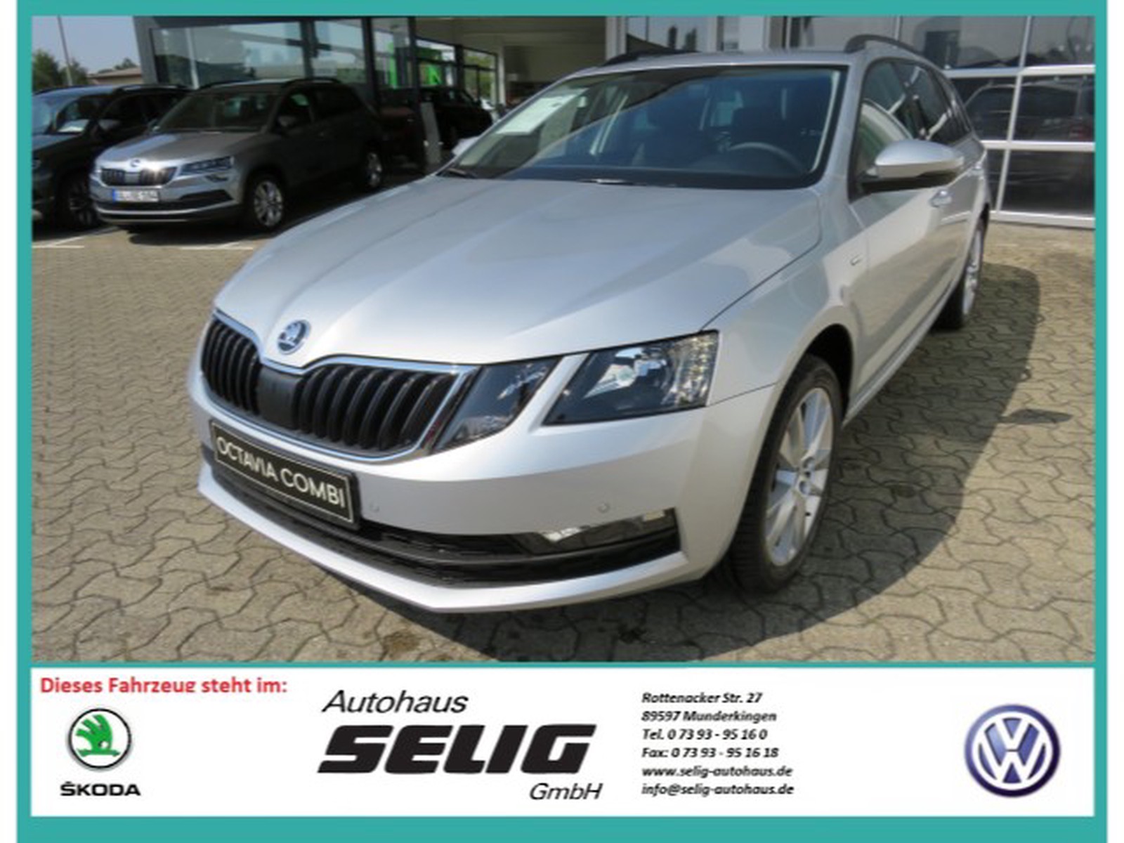 Skoda Octavia III Combi 1.0 TSI CLEVER, 5J. Garantie, Alu, AHK, Navi, PDC, ...