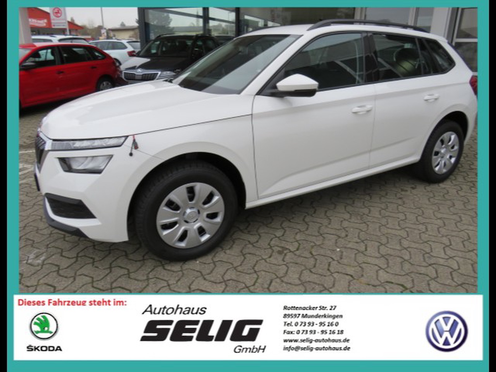 Skoda Kamiq 1.0 TSI Active, LED, Sitzhzg., Klima, PDC, ...