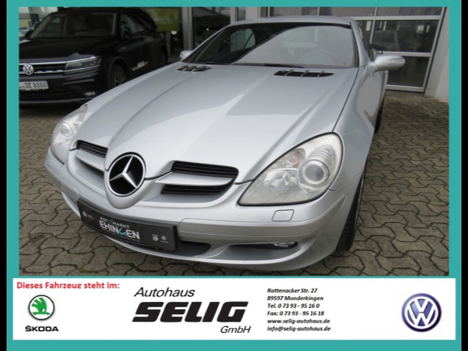 Mercedes Benz Slk 350 Slk Klasse Alu Navigation Gebraucht Kaufen In Munderkingen Preis Eur Int Nr 3664 Verkauft