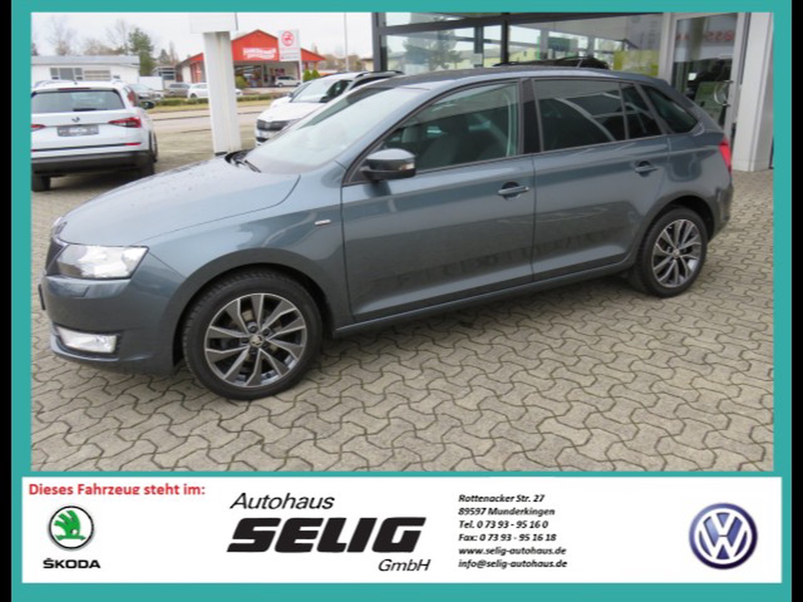 Skoda Rapid Spaceback 1.2 TSI 90 PS Drive, Xenon, SH, Apple Car Play,