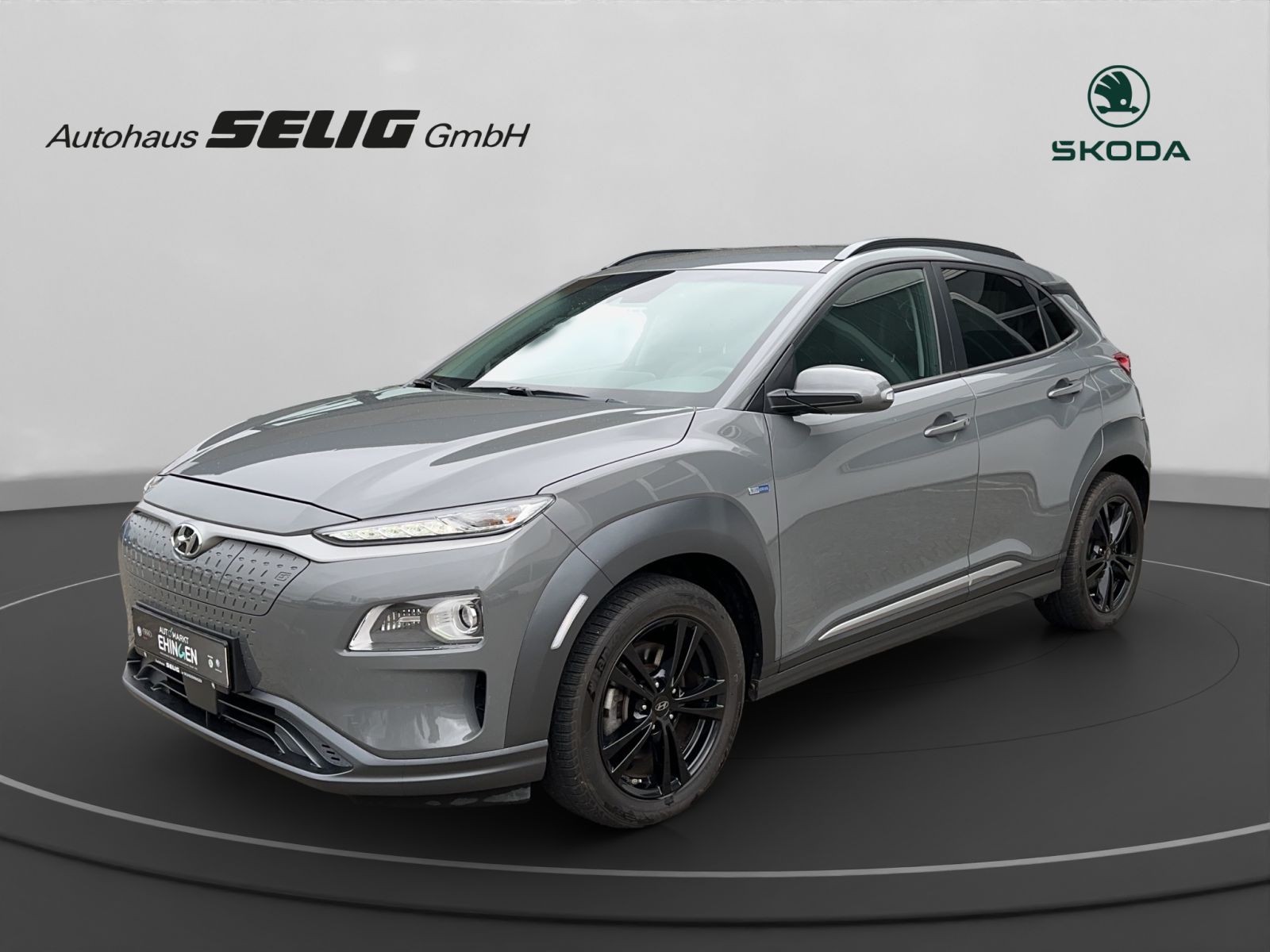 Hyundai KONA Style Elektro 2WD, AHK, Alu, Winterr., Navi, ACC ...