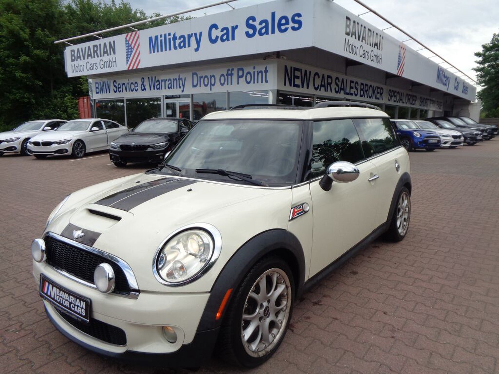 MINI Cooper S Clubman Aut. Tax Free Military Sales in Kaiserslautern Int.Nr. U16558 SOLD