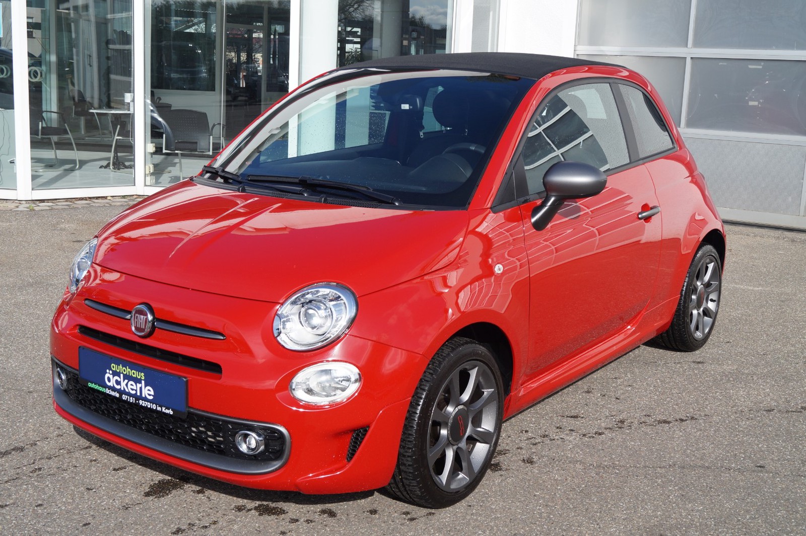 Fiat 500 Cabrio gebraucht kaufen in Korb Preis 12490 eur - Int.Nr ...