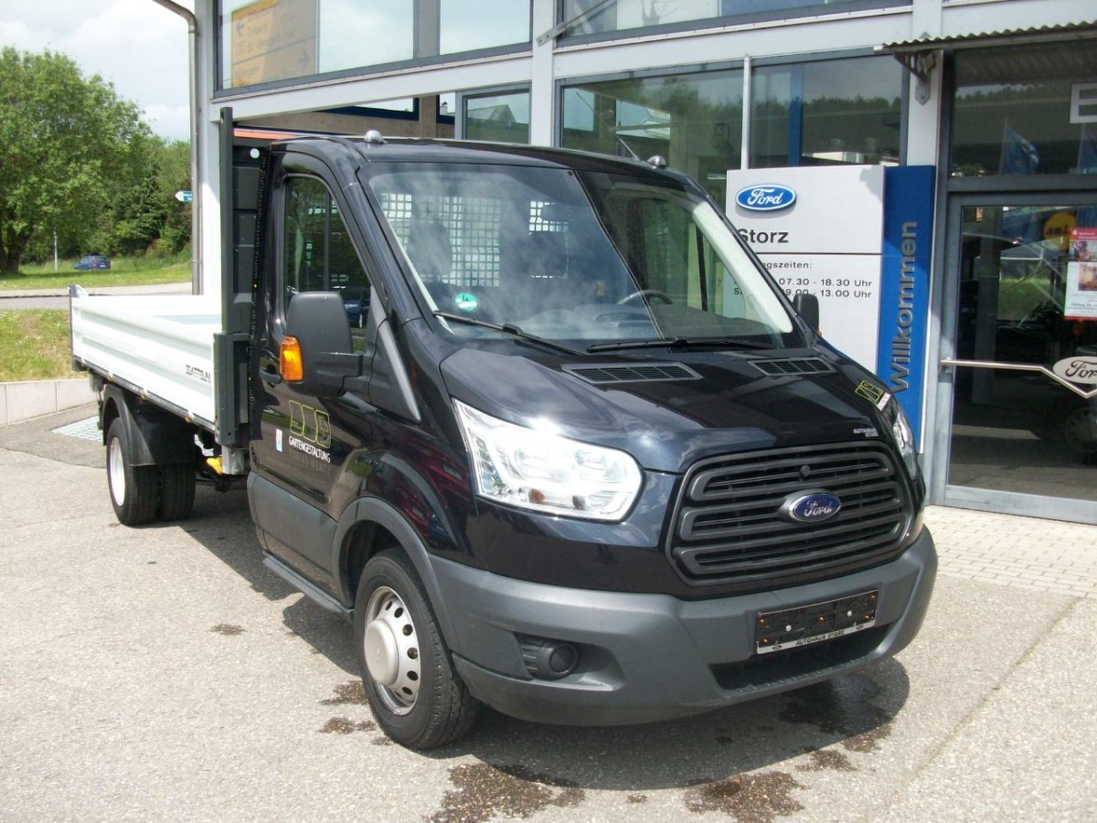 Ford Transit Pritsche 470 L3 Einzelkabine - 3 Seitenkipper gebraucht