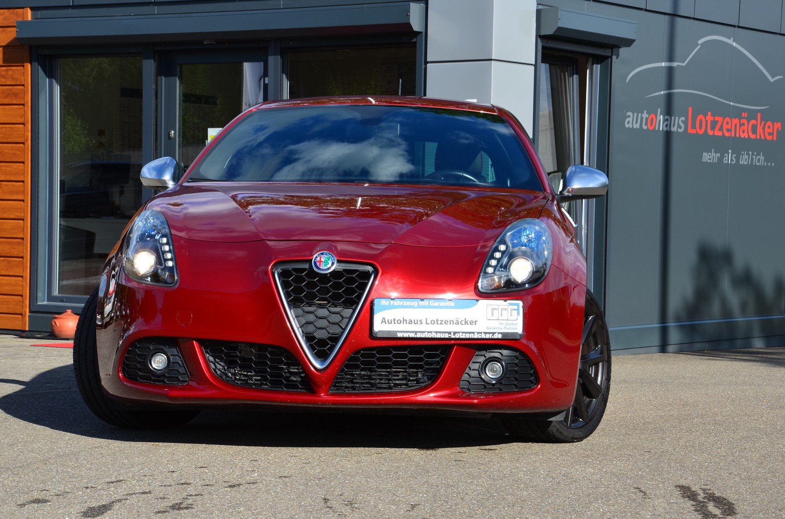 Alfa Romeo Giulietta Quadrifoglio Verde tiefergelget | Sportauspuff
