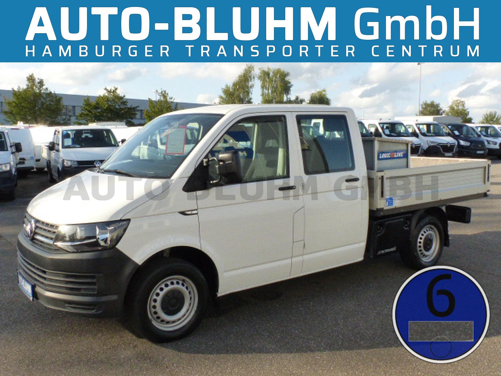 Volkswagen T6 2.0 TDI-SCR Doka Klima 6-Sitze Standhzg Kiste