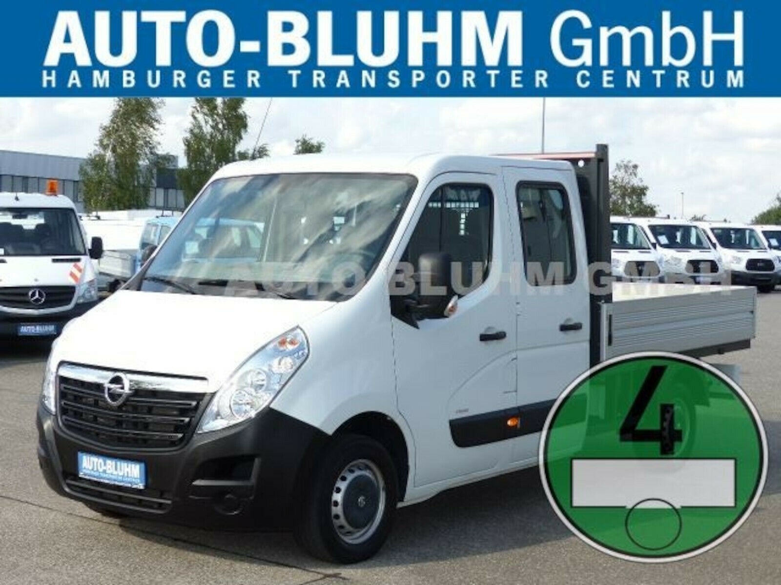 Opel Movano 35 2.3 CDTi DOKA + KLIMA AHK 2,5 T
