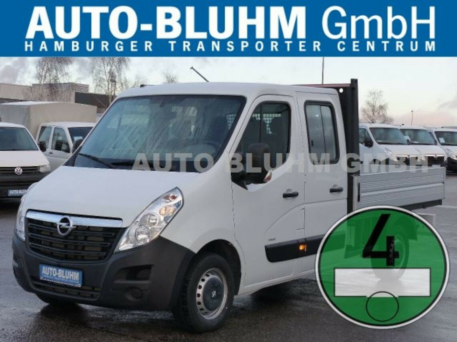 Opel Movano 35 2.3 CDTi DOKA + KLIMA AHK 2,5 T