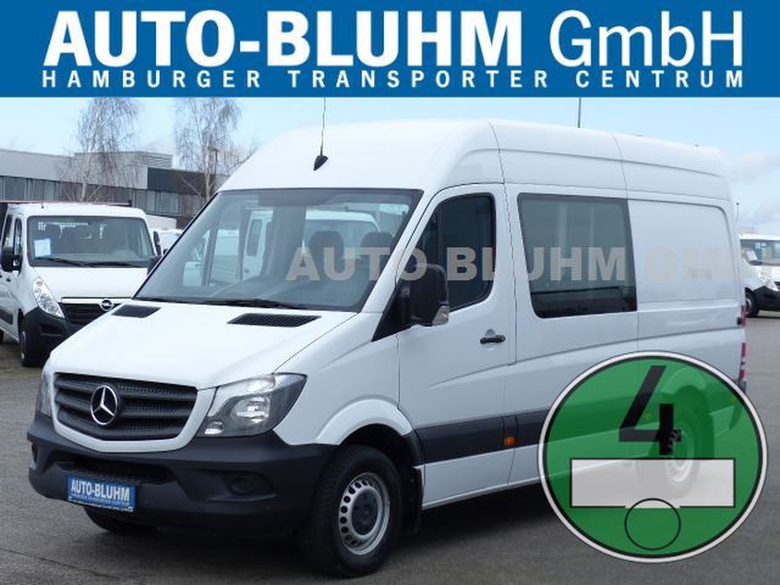 Mercedes-Benz Sprinter 313 CDI MIXTO MR + 6-SITZE + KLIMA + STANDHZG