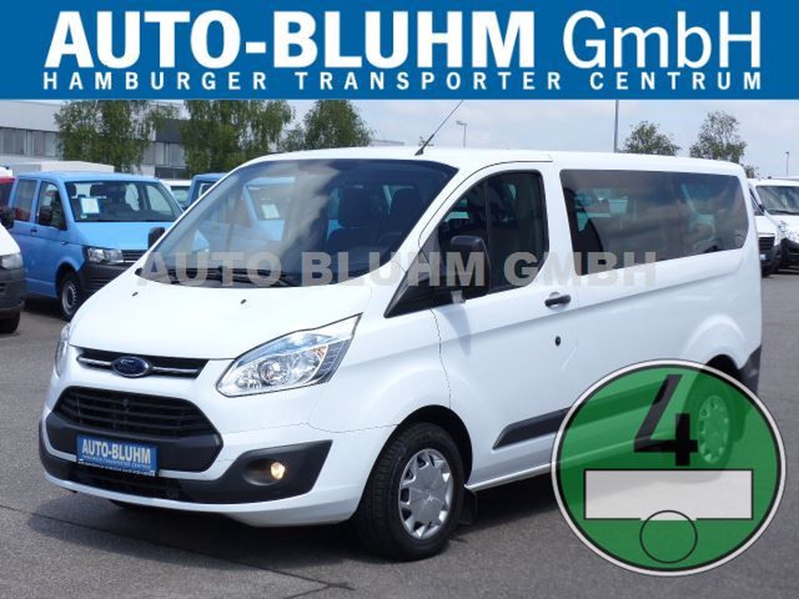 Ford Transit 290 TDCi Custom Trend KR + Klima + PDC + GRA