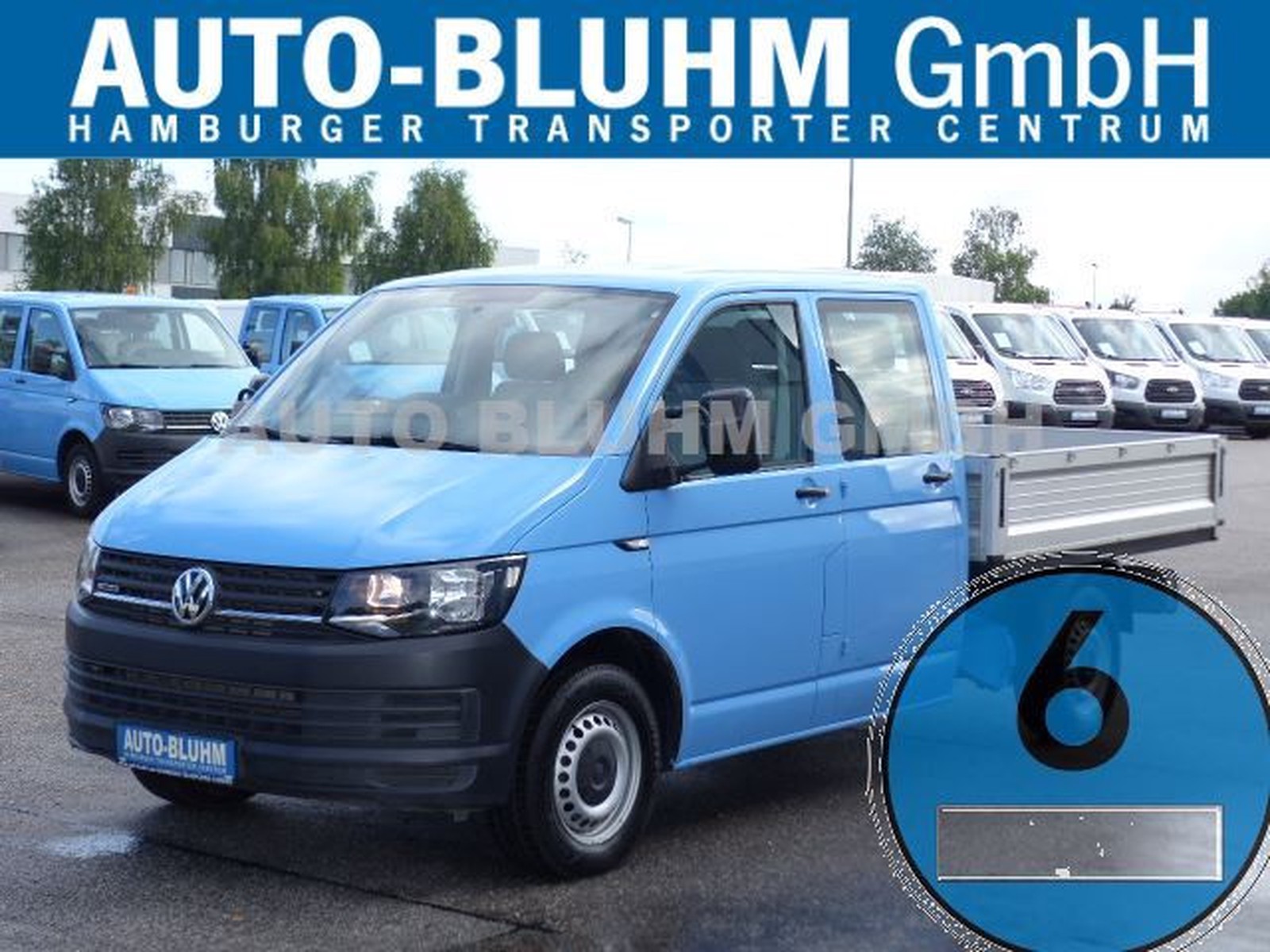 Volkswagen T6 2.0 TDI-SCR Doka 4-Motion LR + Klima + AHK