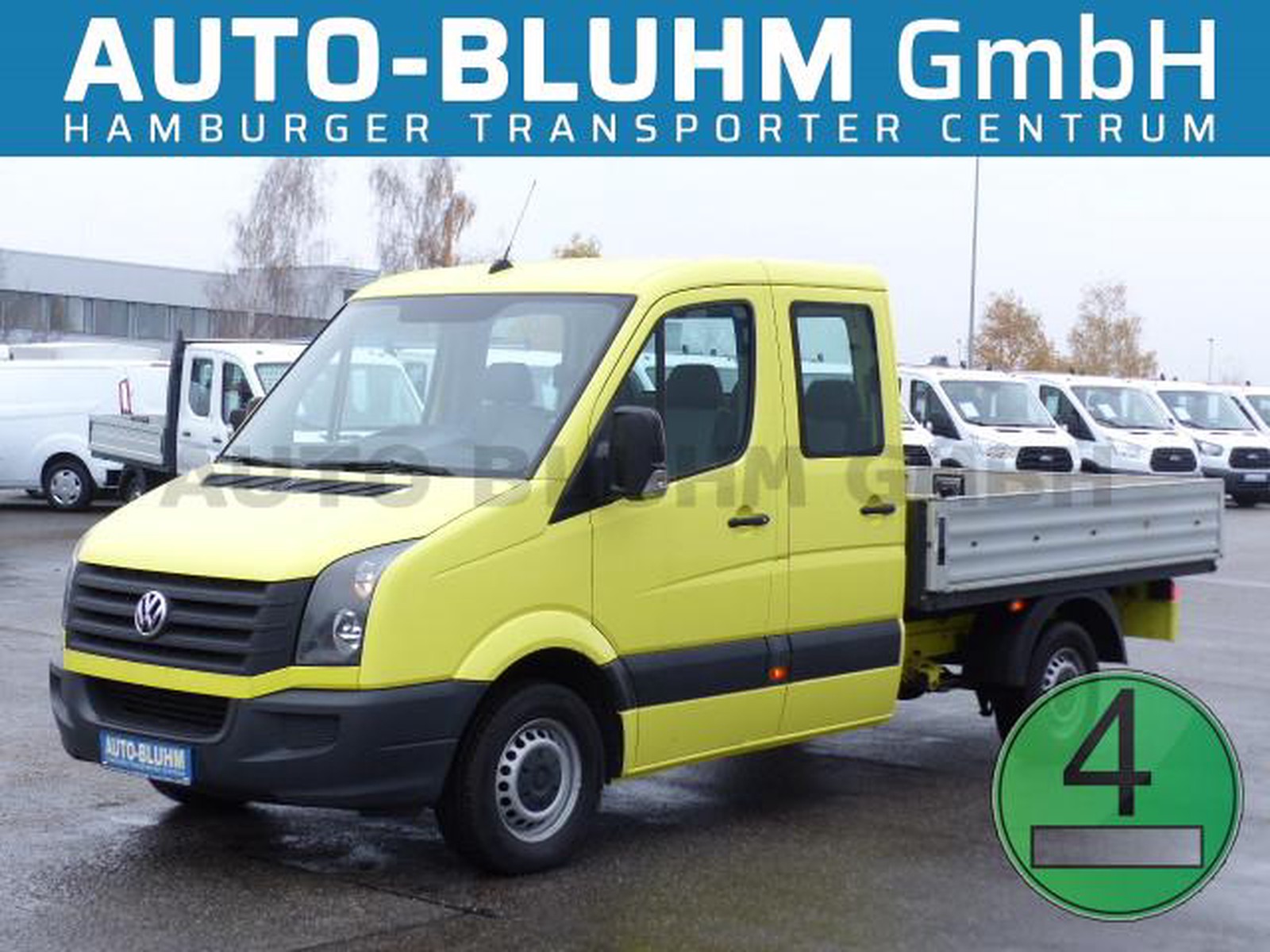 Volkswagen Crafter 35 TDI Doka MR + Klima + Standhzg. + AHK