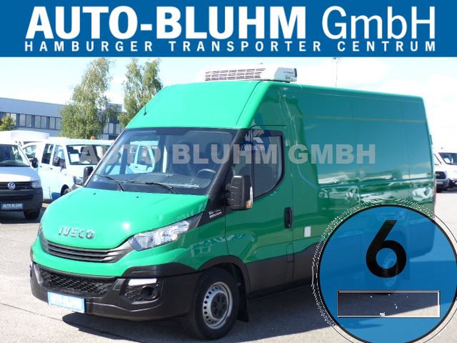 Iveco Daily 35 S 14 HI-MATIC Frischdienst-Kühlkastenwagen