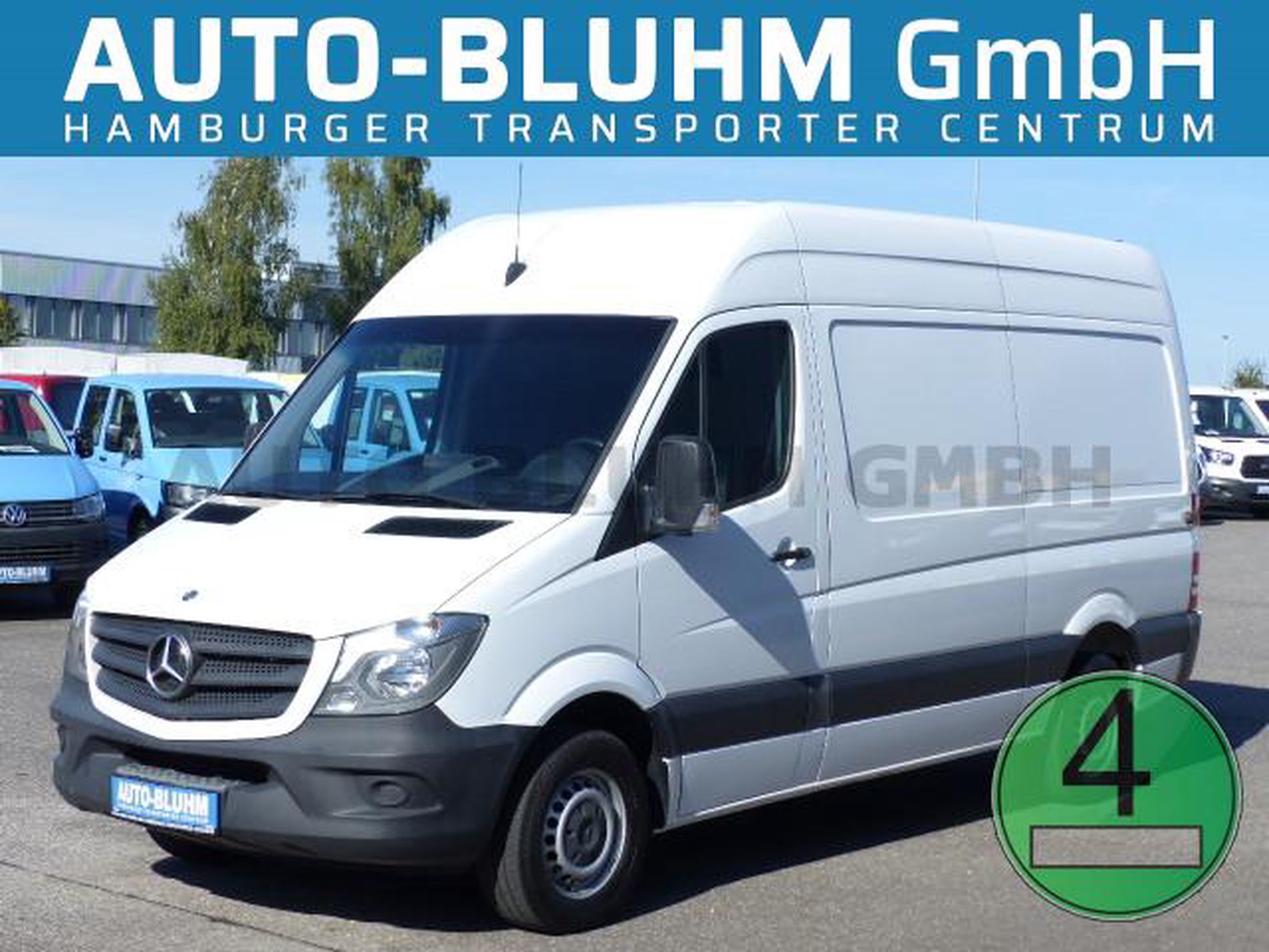 Mercedes-Benz Sprinter 313 CDI Kasten L2H2 + Klima + AHK + 3-Sitze